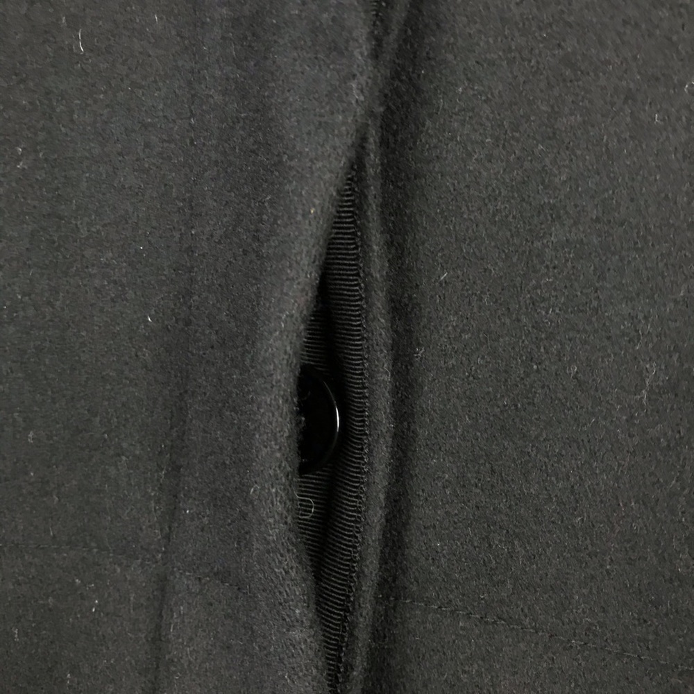 ❤️ Theory Loris W Manning Wool Coat Jacket Black S - Picture 16 of 16